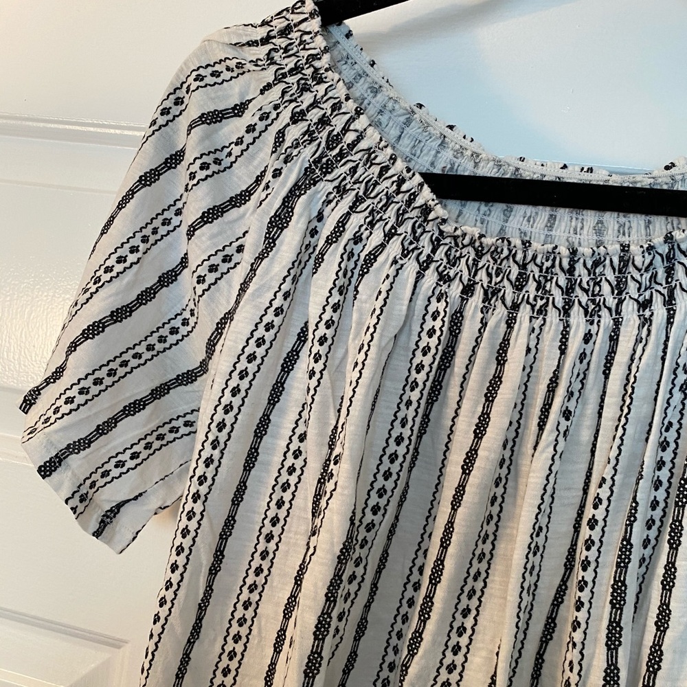 Loft Off the Shoulder Shirt - Picture 5 of 6